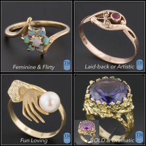 Rings for your personality type